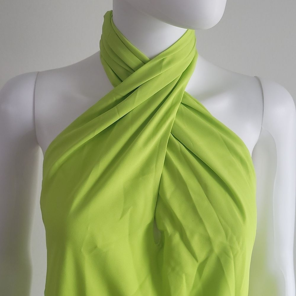 Show Me Your MuMu Jasmine Halter Mini Dress - Picture 3 of 12